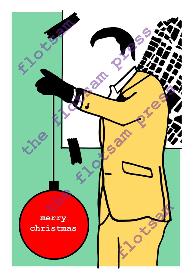 Set of five Christmas cards - save 25%