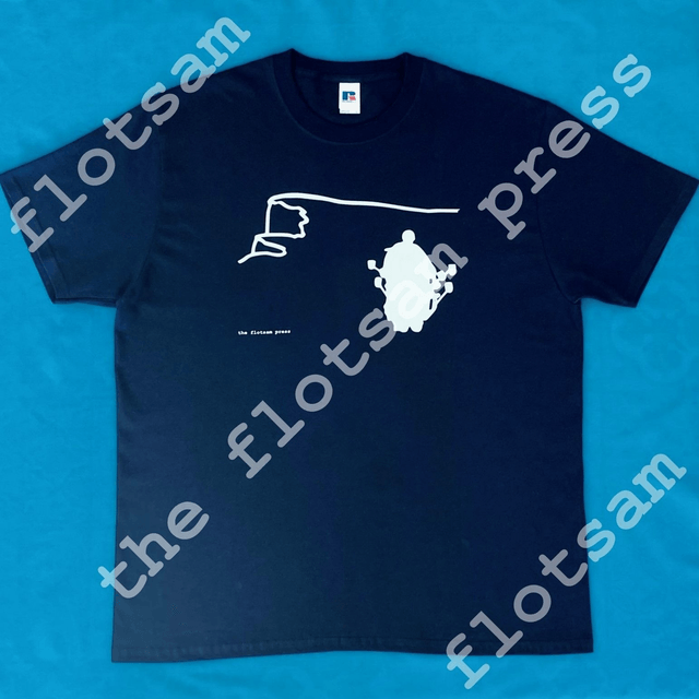 "Jimmy rides the cliffs"- T-shirt - LIMITED EDITION