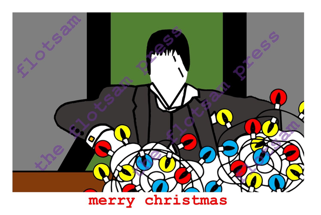 Set of five Christmas cards - save 25%