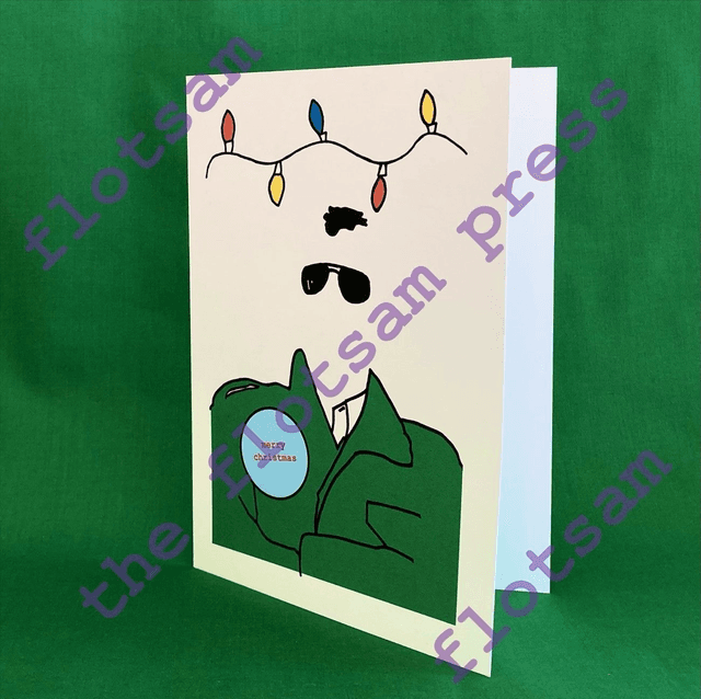 &quot;Yule looking at me?&quot; - Christmas card